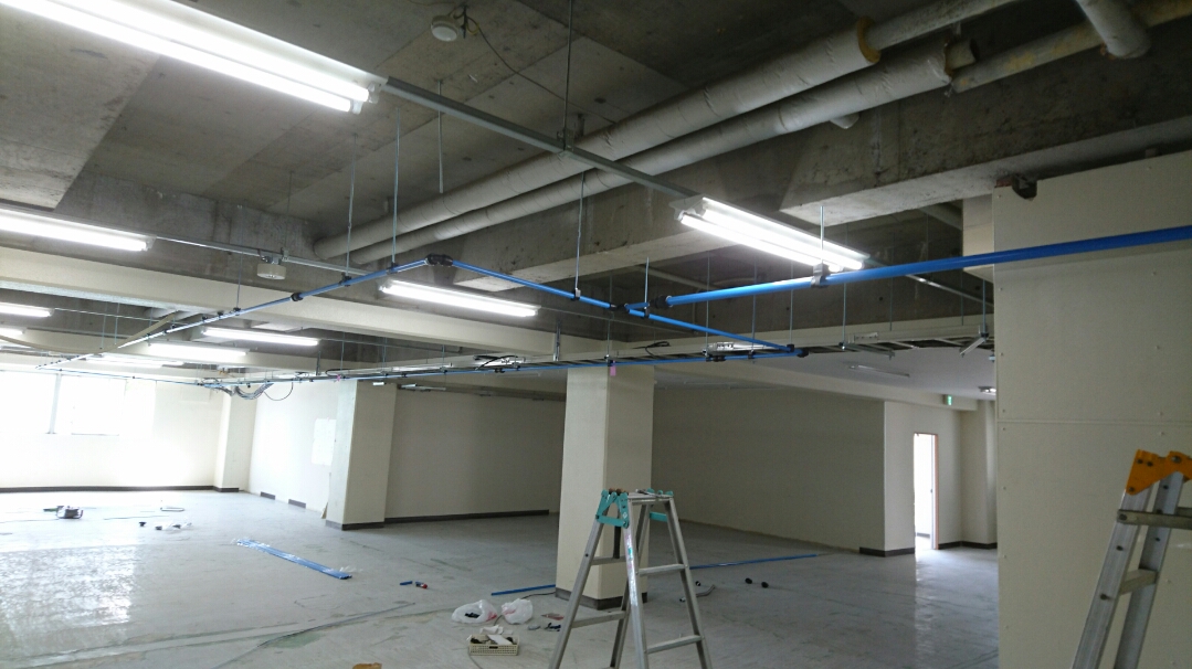 aircomアルミエアー配管事例