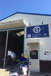 ・中古バイク販売・修理・整備・カスタム・耐久性・静音コンプレッサー・AS4PD導入事例