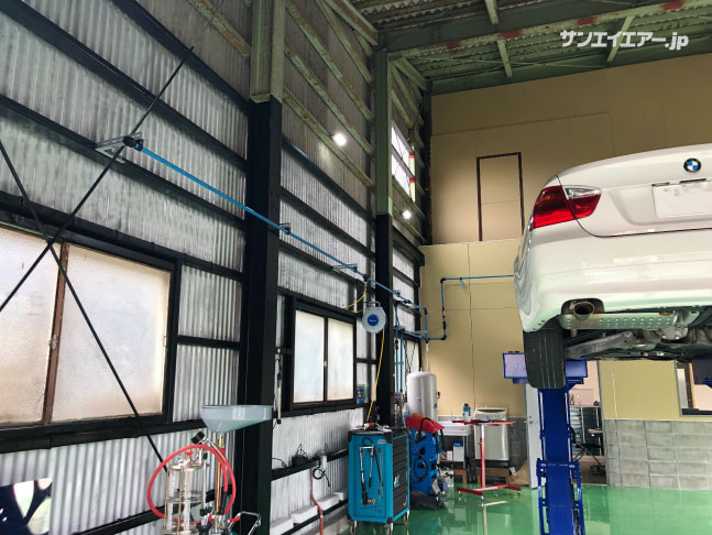 初めてのエアー配管・アルミエアー配管・整備工場・独立開業