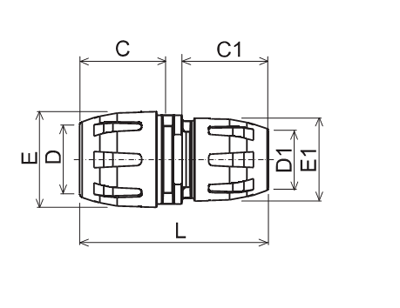 違径ストレートカップリング